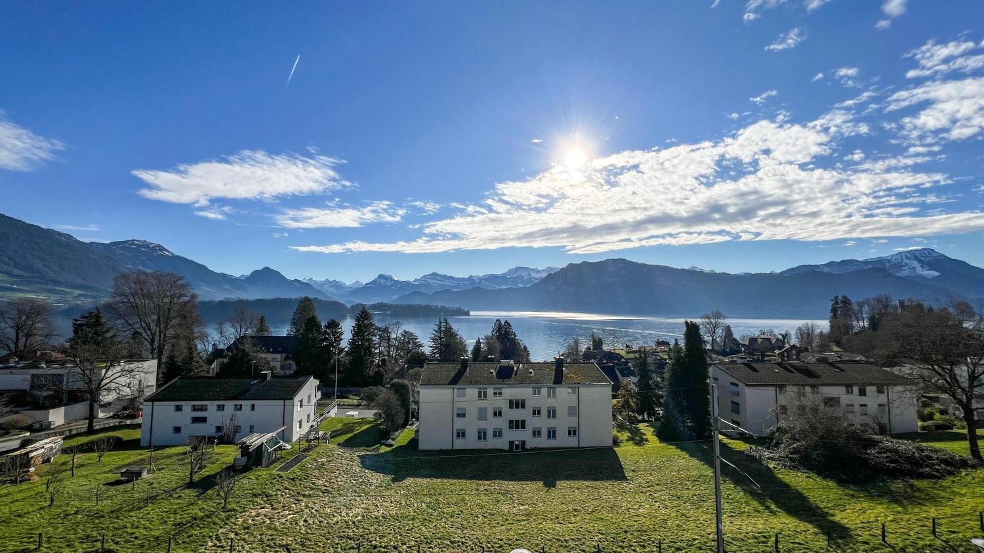 Boutique Apartment Lakeview Luzern 3 Exterior foto