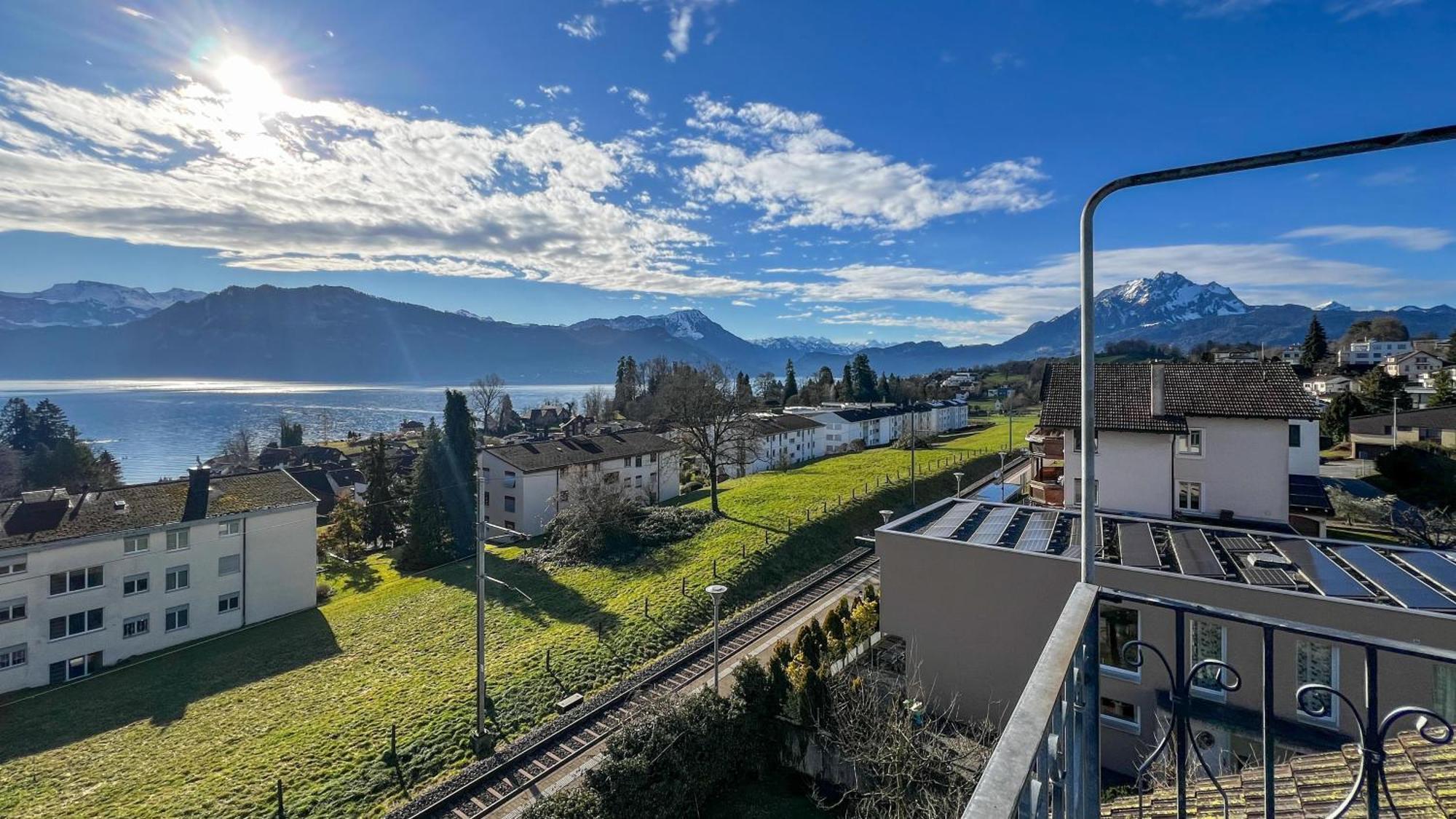 Boutique Apartment Lakeview Luzern 3 Exterior foto